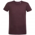Regent Fit 150 men's T-shirt, burgundy melange