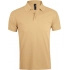 Beige Prime Men polo shirt