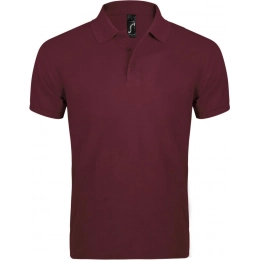 Рубашка поло мужская Prime Men 200 бордовая