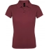 Women's Prime Polo Shirt 200, burgundy