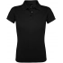 Women's Prime Polo Shirt 200, black