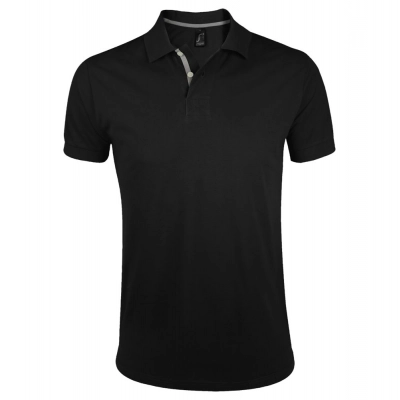 
                                                Men's Portland Men 200 black polo shirt
                                                