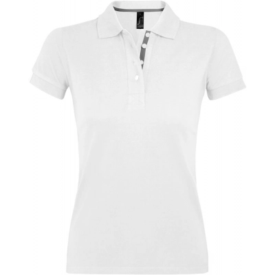
                                                Women's Portland Polo Shirt 200 White
                                                