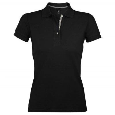 
                                                Women's Portland Polo Shirt 200 Black
                                                
