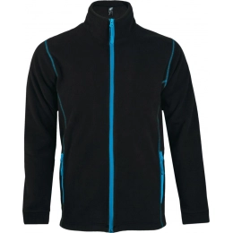 Nova Men 200 men's jacket, black with bright blue