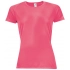 Women's Sporty Women 140 pink coral T-shirt.