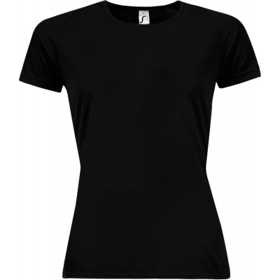 
                                                Women's Sporty Women 140 black T-shirt
                                                
