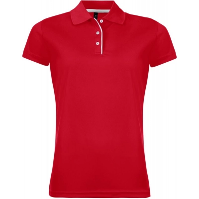 
                                                Performer Women 180 red women's polo shirt
                                                