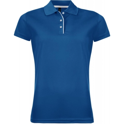 
                                                Women's Polo Shirt Performer Women 180 Bright Blue
                                                