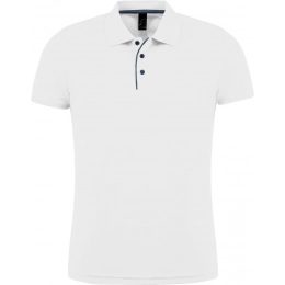 Men's Performer Polo Shirt 180 White
