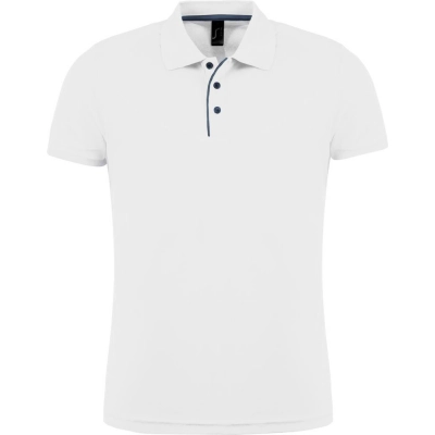 
                                                Men's Performer Polo Shirt 180 White
                                                