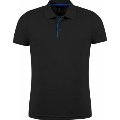 
                                                Men's Performer Polo Shirt 180 Black
                                                