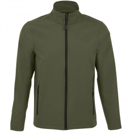 Men's Race Softshell Jacket, Dark Khaki
