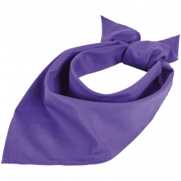 Neck scarf Bandana, dark purple.