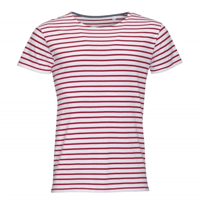 
                                                Miles Men T-shirt white with red
                                                