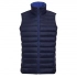 Wave Men Vest Dark Blue