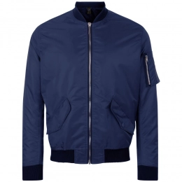 Unisex Rebel bomber jacket, dark blue