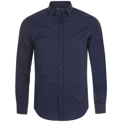 
                                                Becker Men men's shirt, dark blue with white
                                                