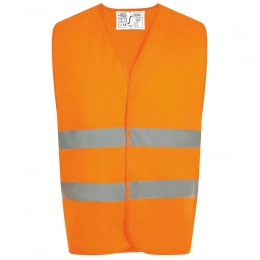 Жилет светоотражающий Secure Pro, оранжевый неон