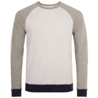 
                                                Sandro unisex sweatshirt, light grey melange with dark melange
                                                