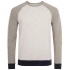 Sandro unisex sweatshirt, light grey melange with dark melange