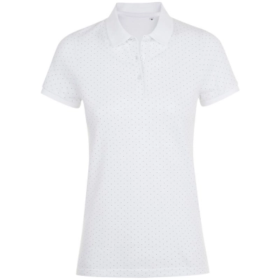 
                                                Brandywomen Women's polo shirt, white with dark blue
                                                