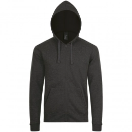 Unisex Stone sweatshirt, black melange