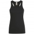 Women's black Justin Women tank top.
