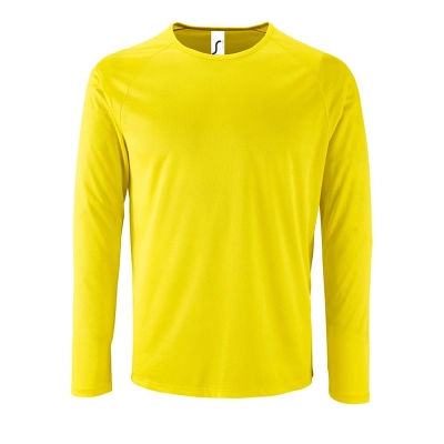 
                                                Sporty LSL Men long sleeve t-shirt neon yellow
                                                