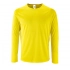 Sporty LSL Men long sleeve t-shirt neon yellow