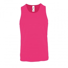 Men's Sporty TT Men neon pink tank top