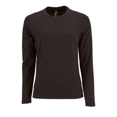 
                                                Imperial LSL Women Long Sleeve T-shirt, Black
                                                