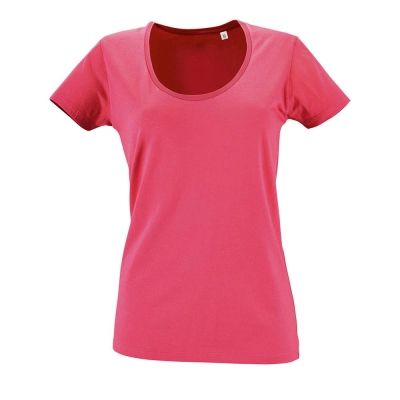 
                                                Metropolitan women's T-shirt, bright pink
                                                