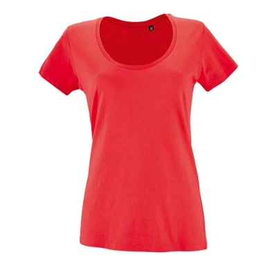 
                                                Metropolitan women's T-shirt, pink (coral)
                                                