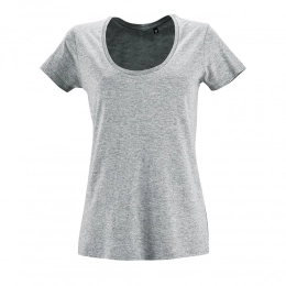 Metropolitan women's T-shirt, grey melange
