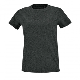 Women's T-shirt Imperial Fit Women, black melange