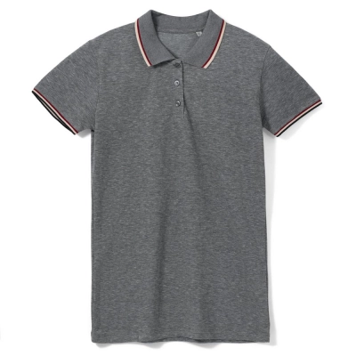 
                                                Women's Polo shirt Paname Women, black melange
                                                