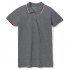 Women's Polo shirt Paname Women, black melange