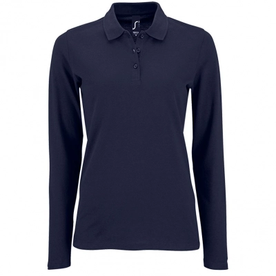 
                                                Women's Long Sleeve Polo Shirt Perfect LSL Women, Dark Blue
                                                