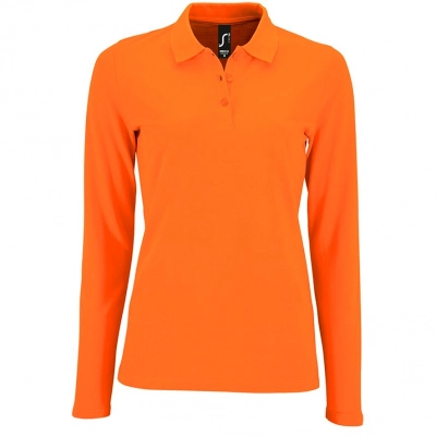 
                                                Women's long sleeve polo shirt Perfect LSL Women, orange.
                                                