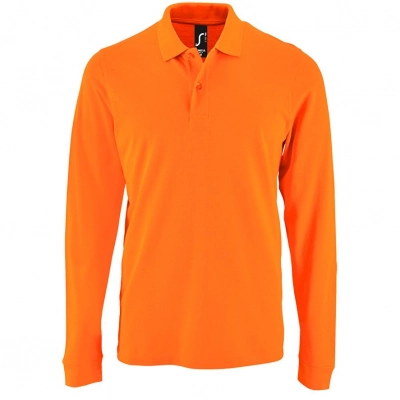 
                                                Men's Long Sleeve Polo Shirt Perfect LSL Men, Orange
                                                