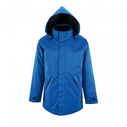 Robyn quilted lined jacket, bright blue