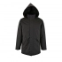 Robyn quilted lined jacket, black
