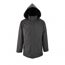 Robyn Quilted Lining Jacket, Dark Gray