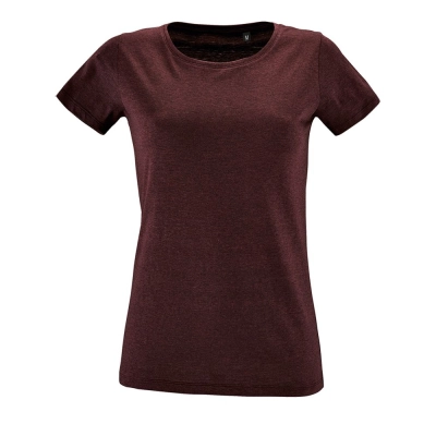 
                                                Women's T-shirt Regent Fit Women, burgundy melange
                                                