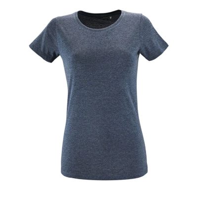 
                                                Regent Fit Women Women's T-shirt, Blue Melange
                                                