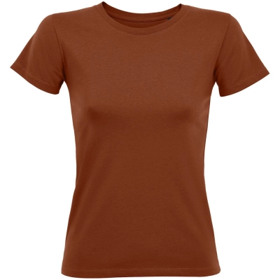 
                                                Футболка женская Regent Fit Women, коричневая (терракотовая)
                                                