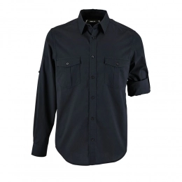 Burma Men men's shirt, dark blue
