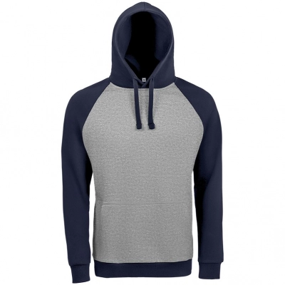 
                                                Seattle unisex sweatshirt, grey melange with dark blue
                                                