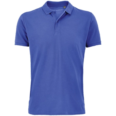 
                                                Men's polo shirt, bright blue
                                                